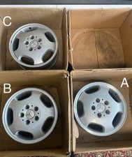 Original Mercedes A-Klasse W168 Alufelgen | 15 Zoll | A1684010202 | 5,5J ET54