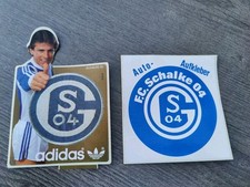 2 Alte F.C. Schalke 04 Aufkleber