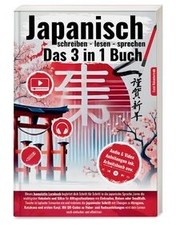 Japanisch Lernen 3-in-1 Komplettkurs: Lerne anfänger... | Buch | Zustand wie neu