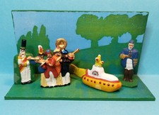 Zinnfiguren Vollplastische  The BEATLES Sgt.Pepper 54 mm Top Handbemalte.