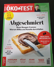 Ökotest September 2022 - Abgeschmiert - Nuss-Nougat-Cremes