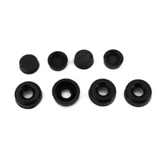 Bremszylinder Gummis Satz Schwarz für Piaggio APE 50 - Italienische Qualität