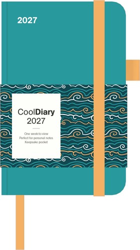 Cool diary teal ocean - cool,