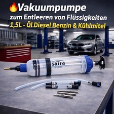 Vakuumpumpe zum Entleeren von