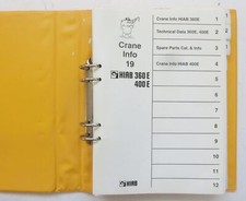 HIAB 360E 400 E   Ladekran Ersatzeilliste technisches Handbuch