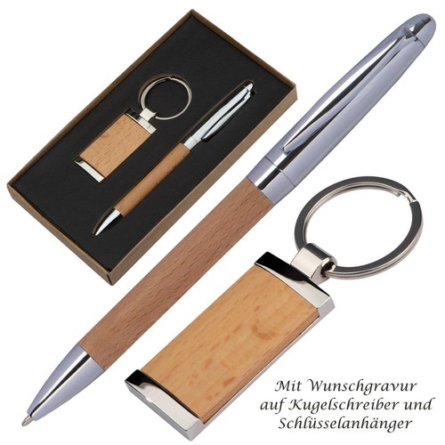 Geschenkset mit gravur - gravur,