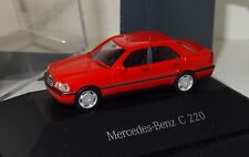 Herpa Mercedes-Benz C-Klasse W202 rot Limousine PC+OVP 1:87 (PC19)