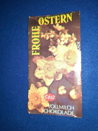Ddr schokoladenpapier konsum - schokoladenpapier,