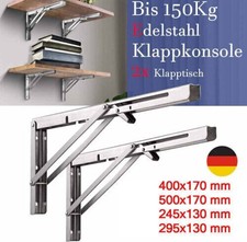 2er Set Klappkonsole belastbar