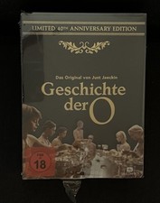 Geschichte der O, Limited 40th Anniversary Edition-Blu-Ray+DVD+CD Augenbinde Led