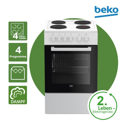 Beko fss56000gw standherd - beko,