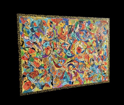 Handgemalt malerei leinwand - malerei,
