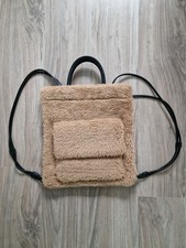 Cartoon Damen Teddyfell Plüsch - Rucksack Tragetasche