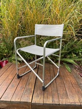 Jan Kurtz Fiam Regista Regiesessel Regiestuhl Faltstuhl Stuhl Alu Bezug grau