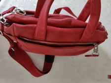 BREE Leder Tasche weinrot