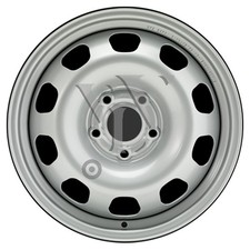 4x Stahlfelgen für Dacia