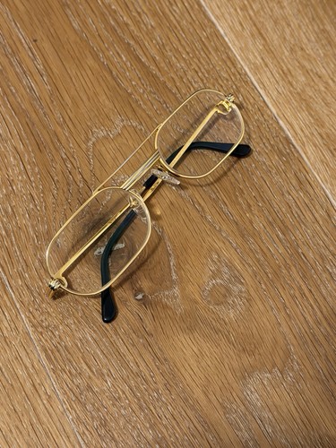 Cartier brille vintage gold - brille,