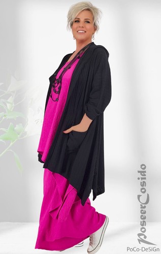 Poco lagenlook strick jacke - poco,