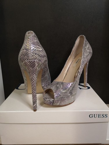 Guess high heels peptoes snake - heels,