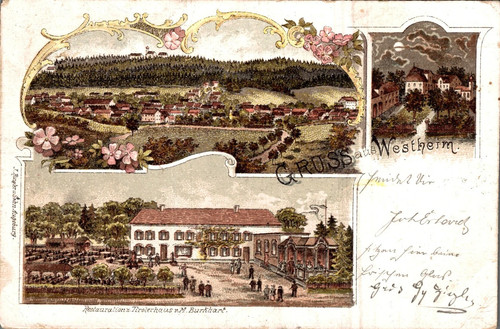 Litho gruss aus - litho, westheim