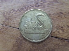 Spielmarke Jeton Messing -