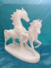 Pferde Göbel Porzellanpferde  weiß  Nr.3232