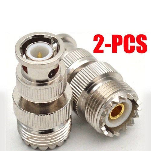 Bnc stecker auf uhf 259 - 2x, pl-259