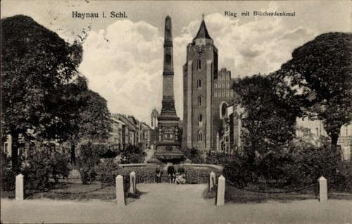 Chojnów haynau schlesien - ak,