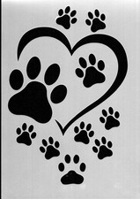 Schablone  Airbrush Basteln