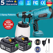 Farbsprühsystem Farbsprühgerät Elektrische Spritzpistole Für Makita 18V Akku LXT
