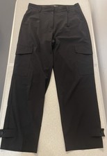 CAMBIO Hose Koko Cargo Schwarz Gr. DE 36 knöchellang mit Taschen bequem elegant