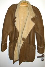 DAMEN LEDER WINTERMANTEL  GR