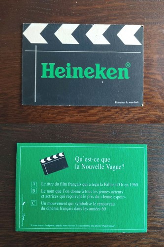 Seltener heineken bierdeckel - seltener,