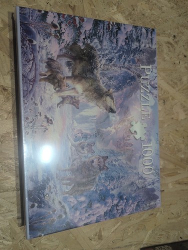Puzzle 1000 teile wolfsrudel - puzzle,