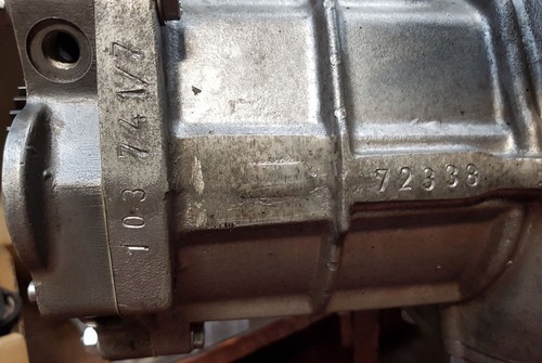 Porsche 356 getriebe - getriebe, 741/7