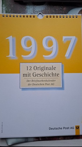 Post kalender 1997 - kalender, 12