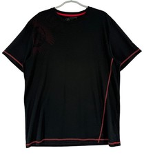 Mammut Herren Lässig Rundhals Kurzarm Schwarz T-Shirt Größe XL