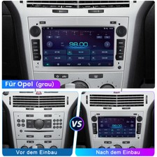 64G Für Opel Corsa C/D Zafira B Astra H Carplay Android 14 BT GPS WiFi Autoradio