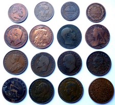 16 alte Münzen ab 1866 mit
