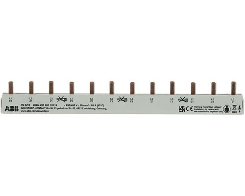 Abb 3 polig stift - 3/12,