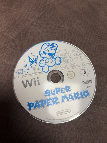 Nintendo wii super paper - nintendo, mario