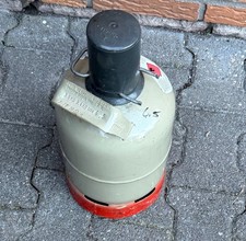 Gasflasche 3 Kg Grau Propan-Gas-Flasche Eigentumsflasche Rest etwa 2kg Barssel