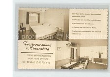 Hinnenburg Forstverwaltung Zimmer Aufenthaltsraum