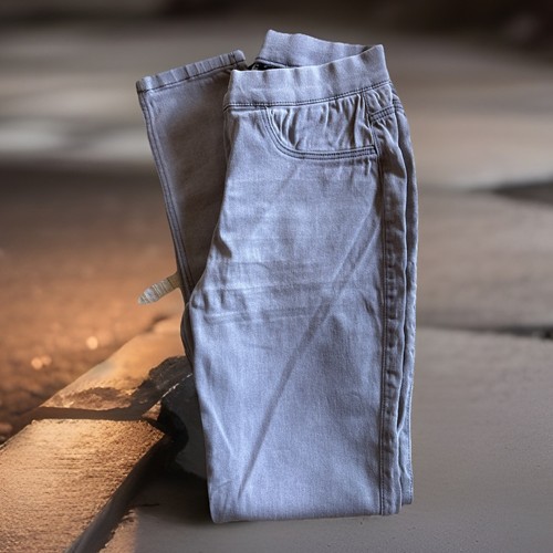 Hellgraue damen jeggings - ,