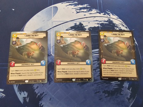 Star wars unlimited jabba - star,