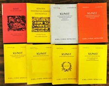 8 Karl +Faber 1965 / 1976, Alte+Neue Meister, 19. Jhd., Ostasiatica,Dekor.Grafik