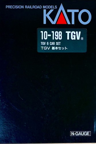 Kato spur tgv - 10-198, wagen