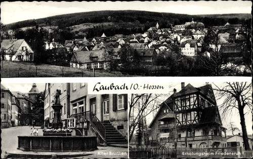 Laubach hessen alter - ak, in