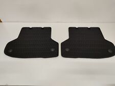 Original Audi Gummi Fussmatten  Audi A3 8P hinten Gummifußmatten nur hinten