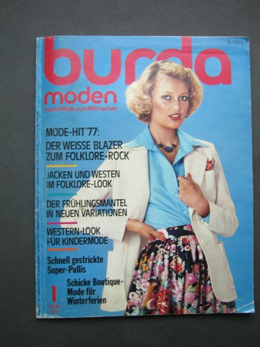 Modezeitschrift burda moden - modezeitschrift-burda, moden-1
